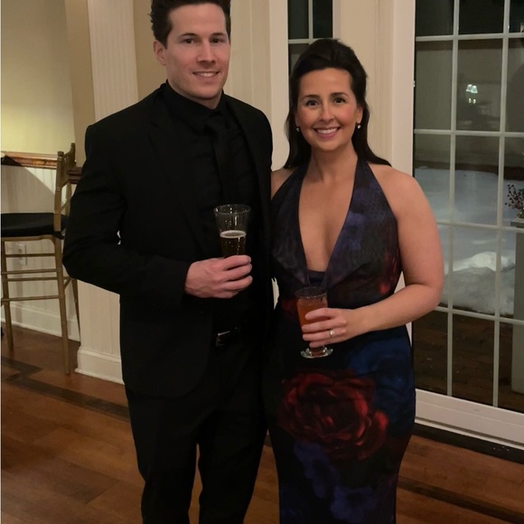 Hello Molly Elegant Floral Maxi Dress - Picture 3 of 4